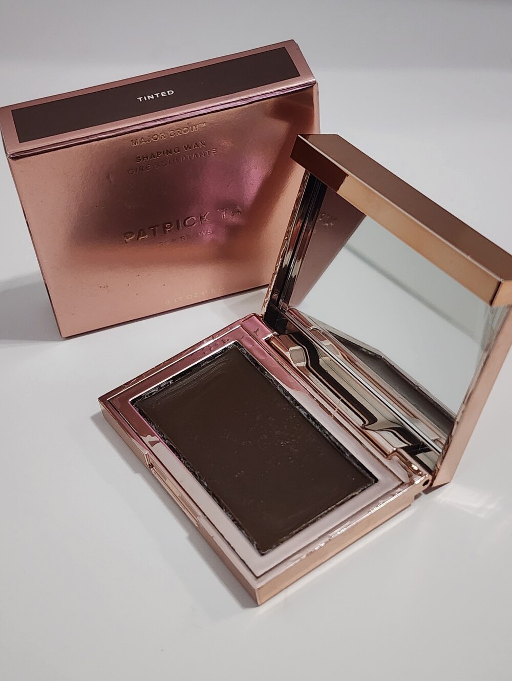 Patrick Ta Major Brow Eyebrow Shaping Wax In TInted Bown ~ NIB